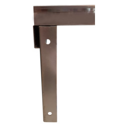 Edelstahl 80x30x4 cm Regale Edelstahl 80x30x4 cm Regale