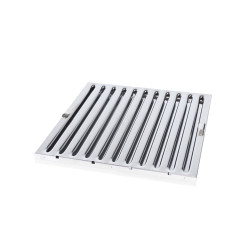 Labyrinthfilter aus Chromplatte (AISI 430) – 400x500mm Labyrinthfilter aus Chromplatte (AISI 430) – 400x500mm