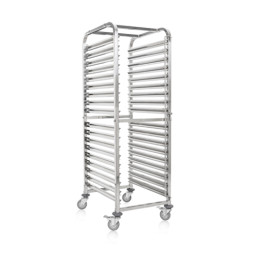 Tray pick-up trolley for 18xGN 2/1 trays - Tray holder Tray pick-up trolley for 18xGN 2/1 trays - Tray holder