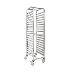 Tray pick-up cart (for trapezoidal tray 18x48*34 cm) - Tray holder Tray pick-up cart (for trapezoidal tray 18x48*34 cm) - Tray holder