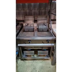 Gastrometal GF20+20 - 2x20 litrová plynová, plynová fritéza - PB Gas