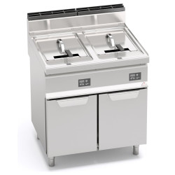 Berto's elektromos olajsütő - Digitális -  2x18 literes - 2 aknás (27 kW) - 700-as széria - Bertos Berto's elektromos olajsütő - Digitális -  2x18 literes - 2 aknás (27 kW) - 700-as széria - Bertos