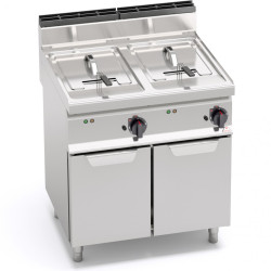 Berto's elektromos olajsütő - 2x10 literes - 2 aknás (18 kW) - 700-as széria - Bertos Berto's elektromos olajsütő - 2x10 literes - 2 aknás (18 kW) - 700-as széria - Bertos
