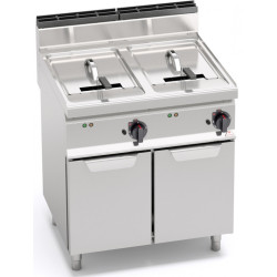 Berto's elektromos olajsütő -  2x18 literes - 2 aknás (36 kW) - 700-as széria - Bertos Berto's elektromos olajsütő -  2x18 literes - 2 aknás (36 kW) - 700-as széria - Bertos