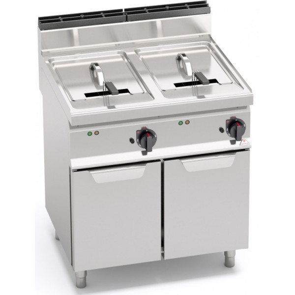 Berto's electric deep fryer - 2x18 liters - 2 wells (36 kW) - 700 series - Bertos Berto's electric deep fryer - 2x18 liters - 2 wells (36 kW) - 700 series - Bertos