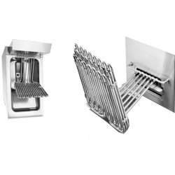 Elframo NE-M 200 + 200 - 2x20 Liter elektrische Friteuse