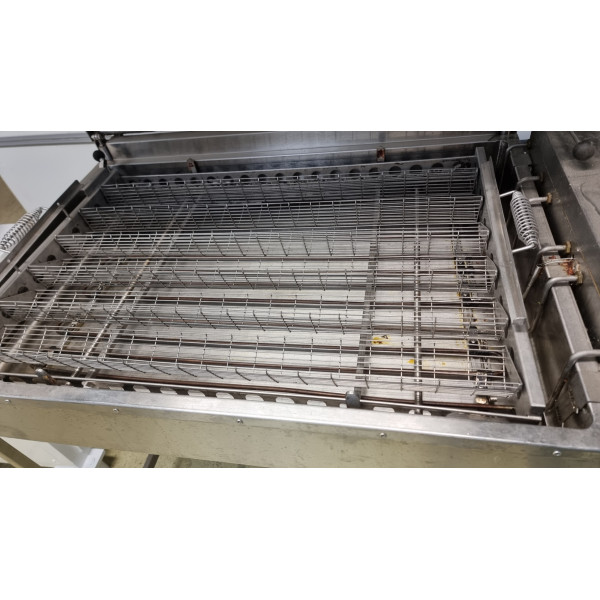 Industrial donut oven / flame roaster - 75 liters - 480 donuts per hour Industrial donut oven / flame roaster - 75 liters - 480 donuts per hour