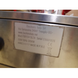 Beckers FBR 13 + 13 LT "13 + 13 Liter elektrische Fritteuse / Friteuse