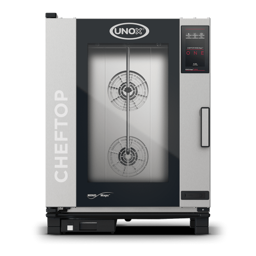 UNOX CHEFTOP XEVC-1011-E1RM One Elektromos kombi sütő - 10 db GN 1/1 - Automata mosó rendszerrel UNOX CHEFTOP XEVC-1011-E1RM One Elektromos kombi sütő - 10 db GN 1/1 - Automata mosó rendszerrel