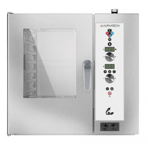 Alphatech ALVES071 7-bin combi oven, Digital Combi streamer ovens