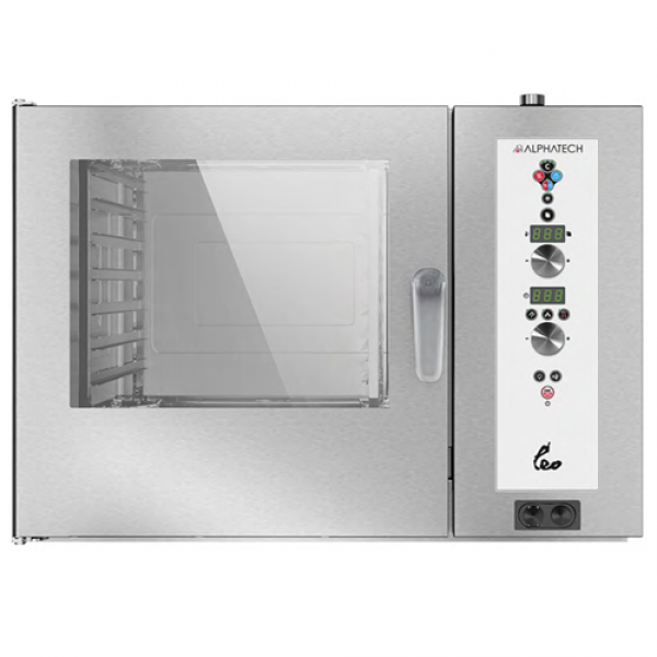 Alphatech ALVES072 7-bin Combi Oven, Digital (GN2 / 1) Combi streamer ovens