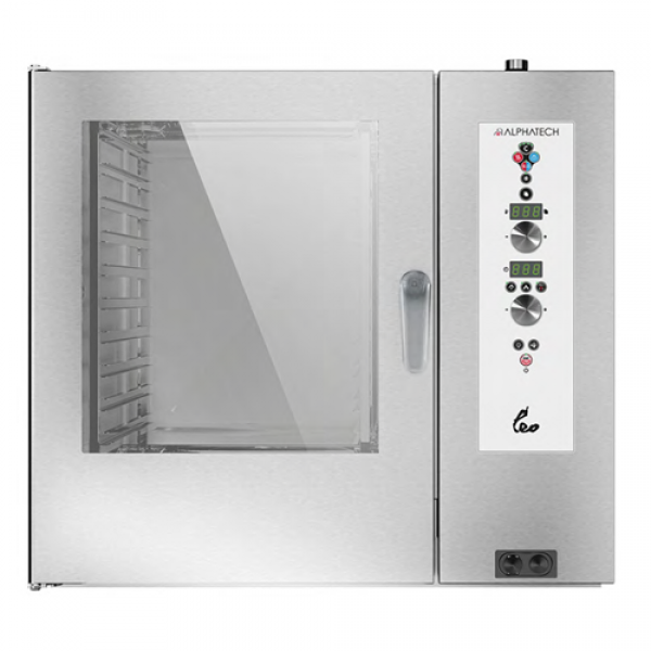 Alphatech ALVES102 10-bin Combi Oven, Digital (GN2 / 1) Combi streamer ovens