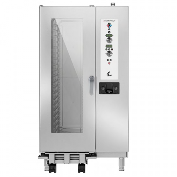 Alphatech ALVES201 20-bin combi oven, Digital Combi streamer ovens
