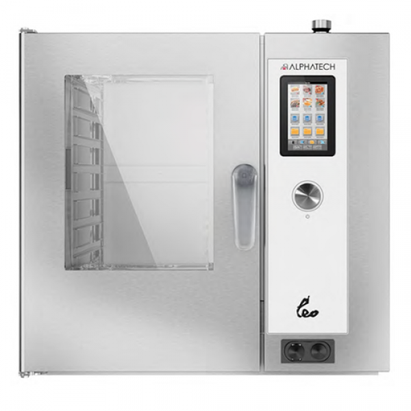 Alphatech ALVET071 7-bin combi oven, Touchscreen Combi streamer ovens