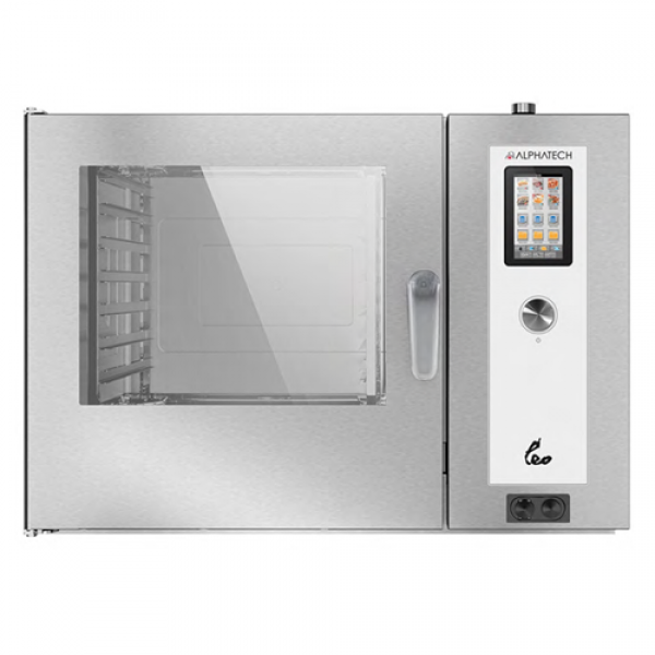 Alphatech ALVET072 7-bin combi oven, Touchscreen GN2 / 1 Combi streamer ovens