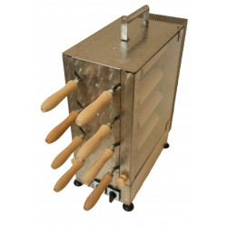 GG 8+8 fás elektromos kürtőskalács sütő gép