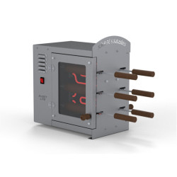 Kürtöskalács sütő elektromos 2 x 3 -as