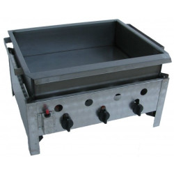 GG BGT-3L Asztali lángossütő acél serpenyővel PB gázra - fánk sütő GG BGT-3L Asztali lángossütő acél serpenyővel PB gázra - fánk sütő