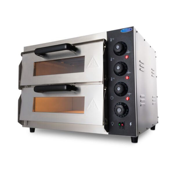 2-Flammen-Pizzaofen – kleine Größe – für 2 x 40 cm große Pizzen 2-Flammen-Pizzaofen – kleine Größe – für 2 x 40 cm große Pizzen