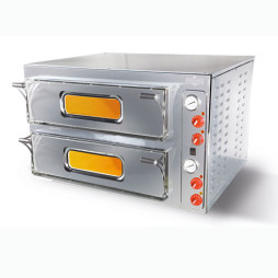 Kétaknás pizzakemence FF44 - 8x35 cm Kétaknás pizzakemence FF44 - 8x35 cm
