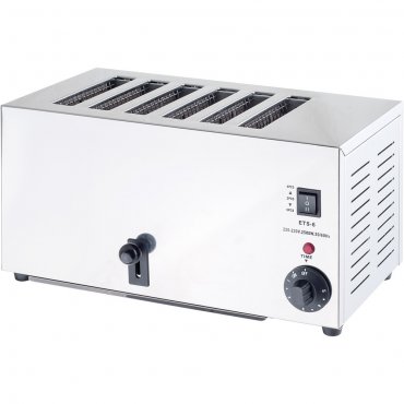 Ipari kenyérpirító / toaster - 6 Szalamanderek/toaszterek/pirítók