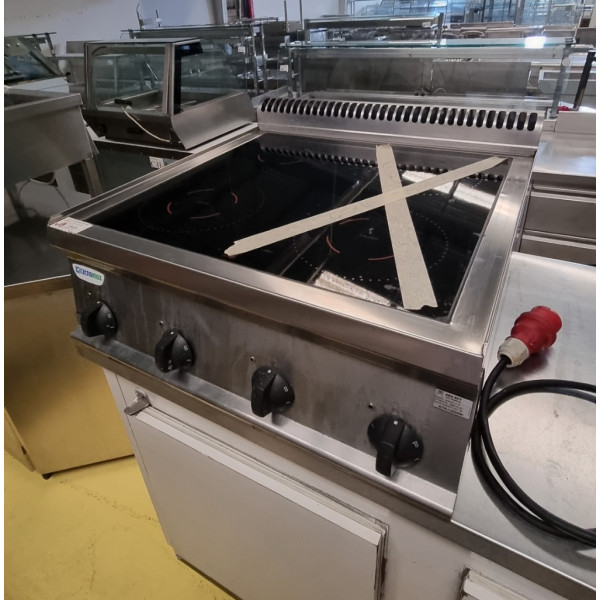 Tecnoinox 4-Zonen-Induktionskochfeld PIN70E7 – Industriell – hohe Leistung