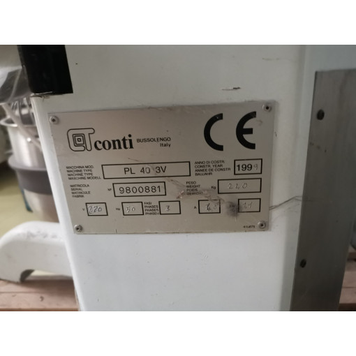 Conti 50literes dagasztógép Conti 50literes dagasztógép