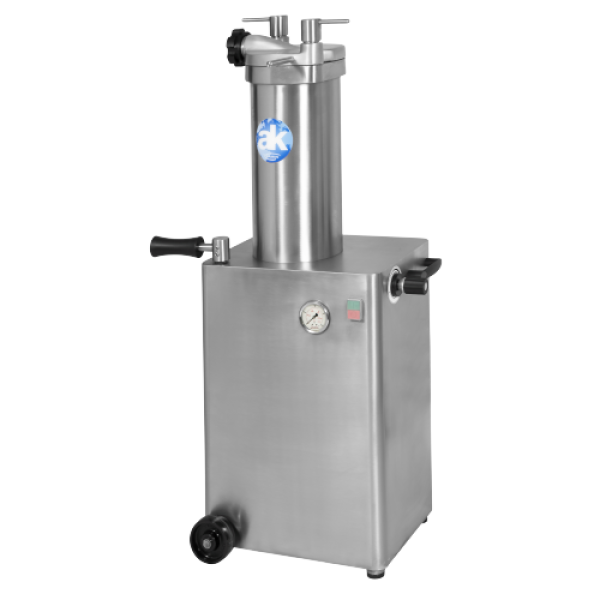 AK-Ramon SC-13 Stainless Steel – Hydraulický stroj na plnenie klobás – 13 litrov – 12 kg AK-Ramon SC-13 Stainless Steel – Hydraulický stroj na plnenie klobás – 13 litrov – 12 kg