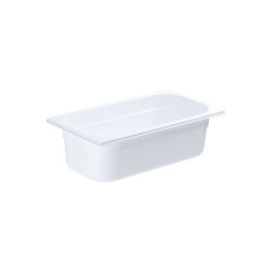 White polycarbonate container GN 1/3