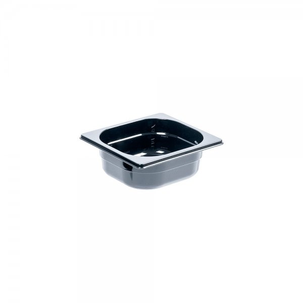 Black polycarbonate container GN 1/1 GN dishes