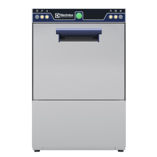 Electrolux 402290 - Pohármosogató gép, 40x40 cm kosár, ürítőpumpa, mosó- és öblítőszer adagoló, 30 kosár/óra