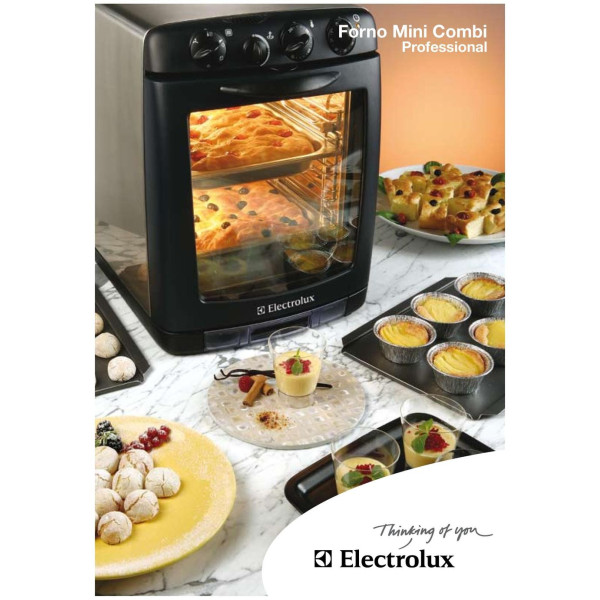 Electrolux Libero Line (240913) Mini combi oven 3xGn1 / 2 Electrolux Libero Line (240913) Mini combi oven 3xGn1 / 2