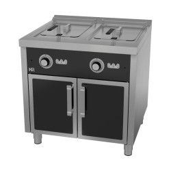 Fainca FD15L15L12T750E - Dupla olajsütő elektromos, 15+15 literes