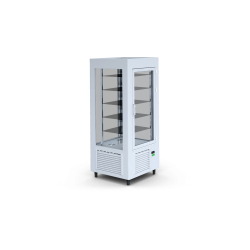 Igloo Jola 4 Trend - Standkühlvitrine mit Keksen, Vitrinenkühlschrank, Kühlschrankvitrine mit Glasumrandung Igloo Jola 4 Trend - Standkühlvitrine mit Keksen, Vitrinenkühlschrank, Kühlschrankvitrine mit Glasumrandung