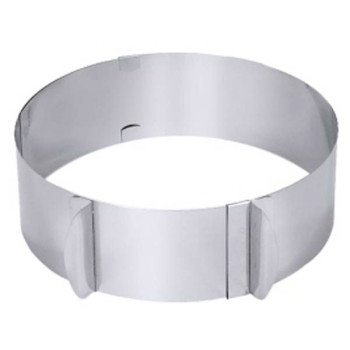 Állítható tortagyűrű nagy 16 - 30 cm