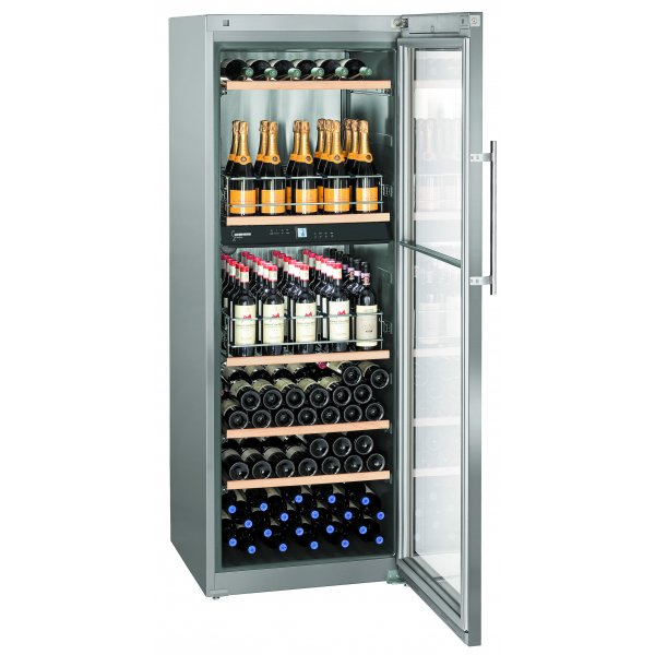 Liebherr WTpes 5972 (2 zones) Vinidor wine cooler (wine temperer) set with storage shelf Wine coolers