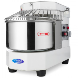 Maxima Kneter mit Spiralarm, mit 8-Liter-Schüssel, Timer, rotierender Schüssel - Feste Schüssel (nicht abnehmbar) Maxima Kneter mit Spiralarm, mit 8-Liter-Schüssel, Timer, rotierender Schüssel - Feste Schüssel (nicht abnehmbar)