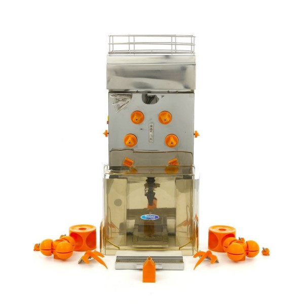 Maxima MAJ 45 SS - Automata narancsprés - 25 narancs/perc, önkiszolgáló csappal Maxima MAJ 45 SS - Automata narancsprés - 25 narancs/perc, önkiszolgáló csappal