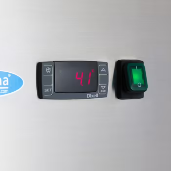 Maxima R 600 GN Hűtőszekrény, rozsdamentes, 600 literes, GN2/1 belmérettel