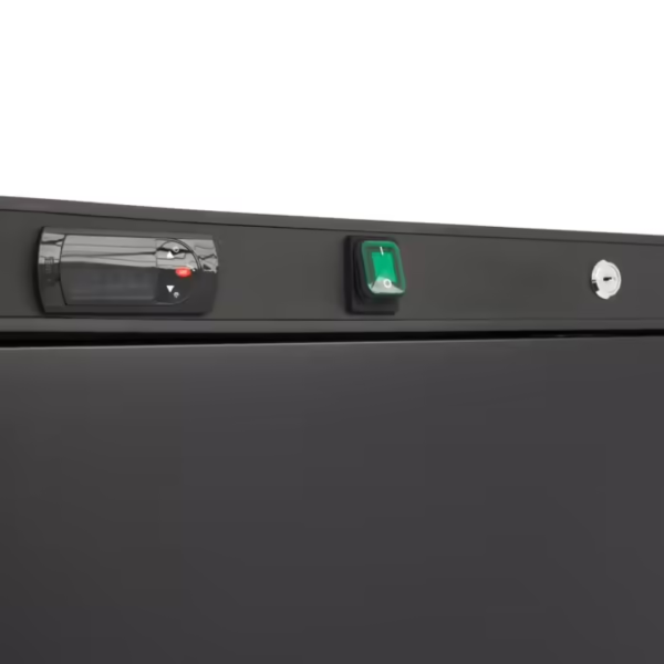 Maxima R 600 B Hűtőszekrény, festett fekete kivitel, 600 literes