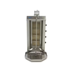 MAXIMA Gas-Gyros-Ofen – mit 4 Brennern – 50 kg Fleisch