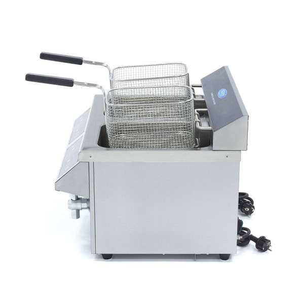 MAXIMA Induktions-Ölfritteuse - 2x8 Liter - 2x3,5 kW MAXIMA Induktions-Ölfritteuse - 2x8 Liter - 2x3,5 kW