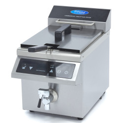 MAXIMA induction oil fryer - 8 liters - 3.5 kw
