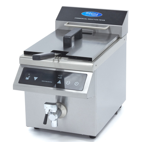 MAXIMA Induktions-Ölfritteuse – 8 Liter – 3,5 kW MAXIMA Induktions-Ölfritteuse – 8 Liter – 3,5 kW