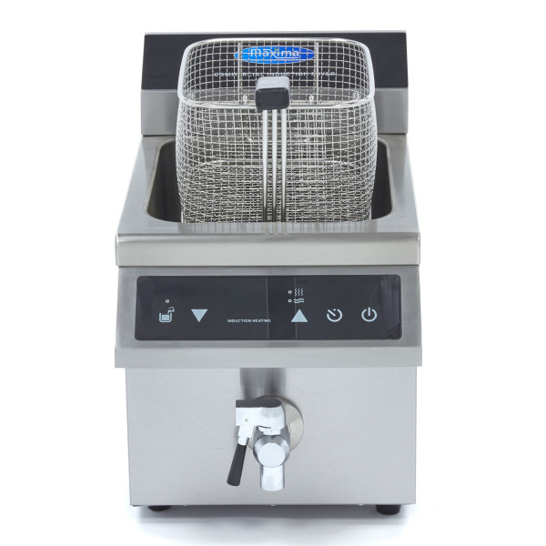 MAXIMA Induktions-Ölfritteuse – 8 Liter – 3,5 kW MAXIMA Induktions-Ölfritteuse – 8 Liter – 3,5 kW
