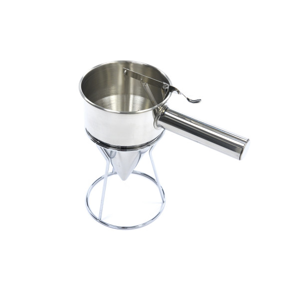 Pfannkuchenteigspender aus Edelstahl, 1,3 Liter