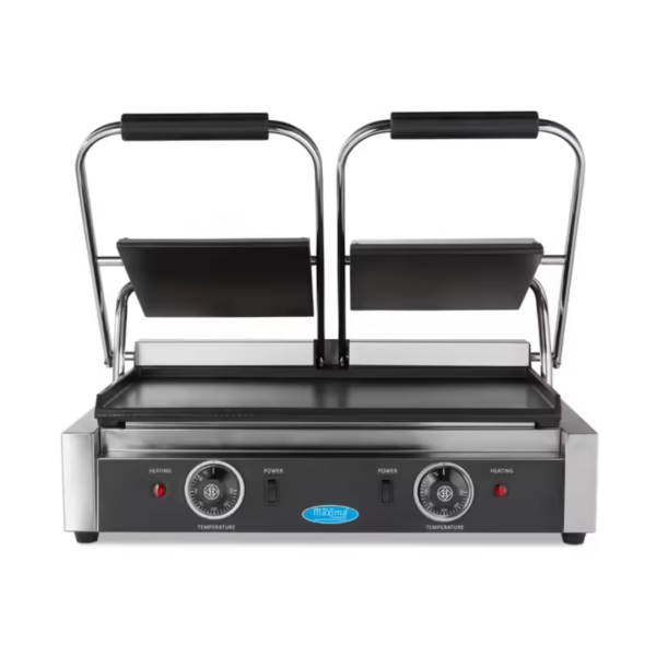 MAXIMA kontakt grill dupla sima 2 x 22cm