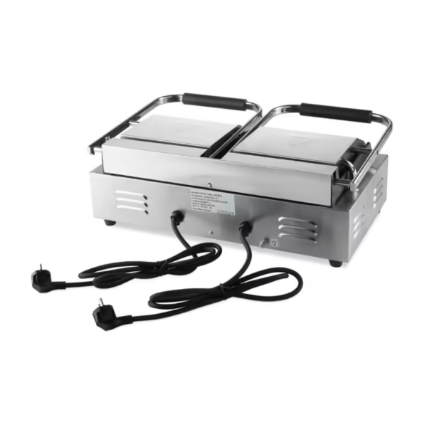 MAXIMA kontakt grill dupla sima 2 x 22cm