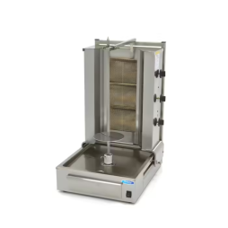 MAXIMA Gázos gyros sütő - 3 égővel - 40kg hús MAXIMA Gázos gyros sütő - 3 égővel - 40kg hús