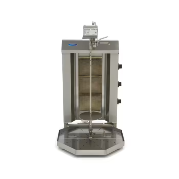 MAXIMA Gas gyros oven - 3 burners - 30 kg meat